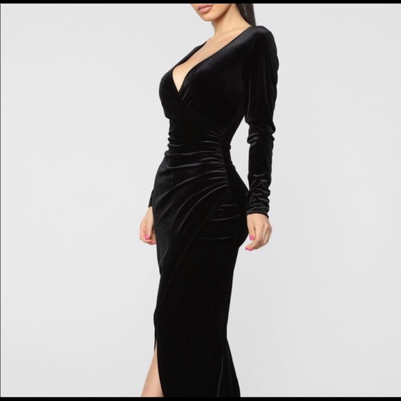 never ending night maxi dress